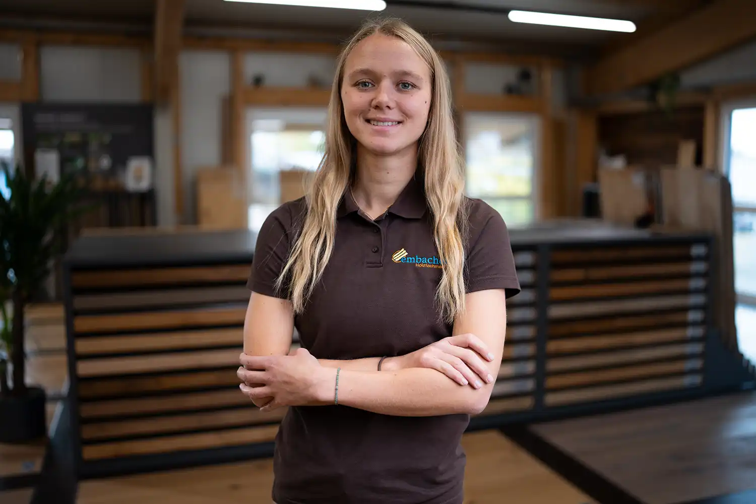 Dana Embacher vom Holzfachmarkt Embacher