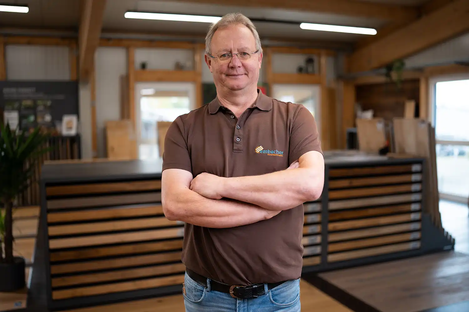 Guido Embacher vom Holzfachmarkt Embacher