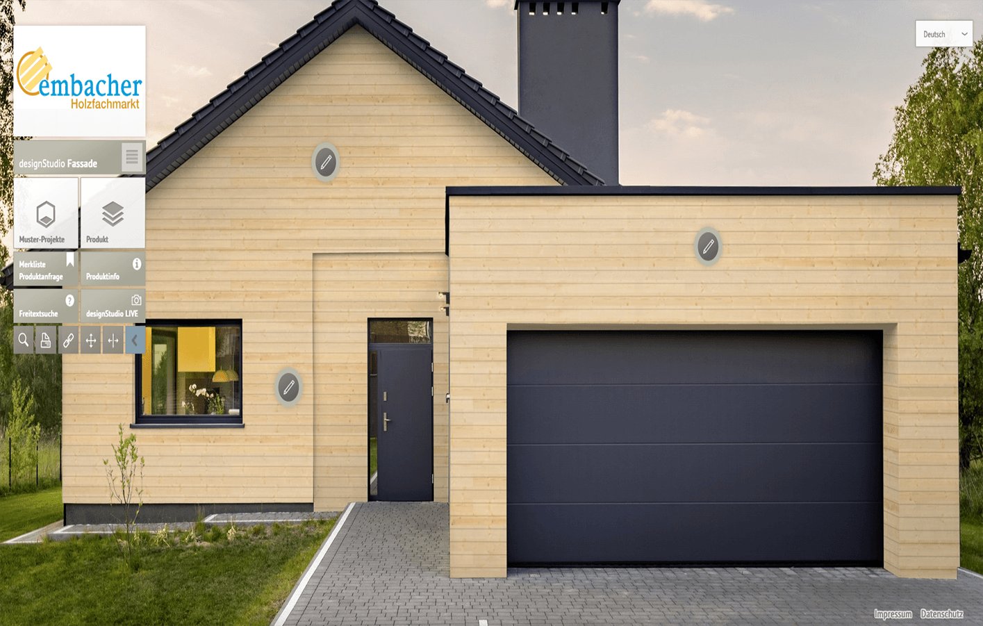 Ausschnitt designStudio Holzfachmarkt Embacher